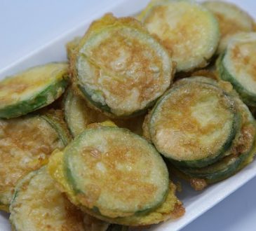 Panierte Zucchini